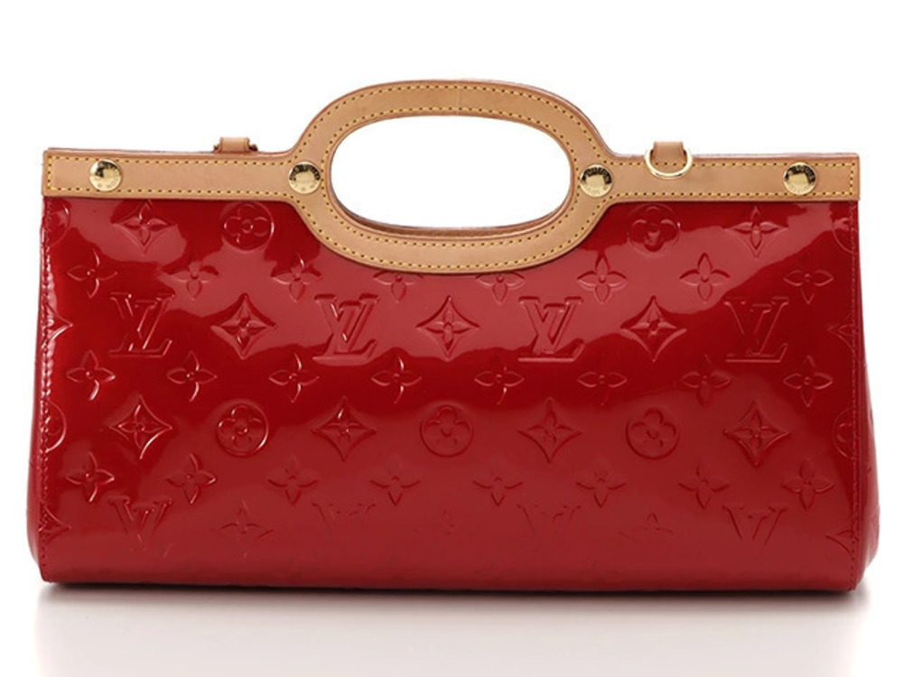 LOUIS VUITTON Roxbury Drive bag Vernis Pomme d Amour